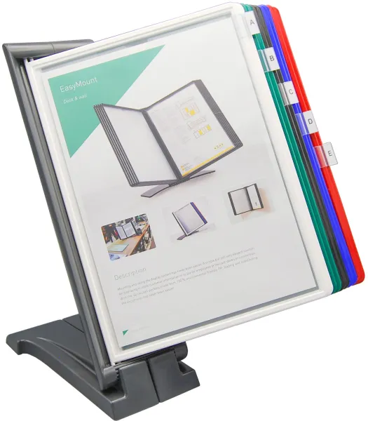Q-connect Quickfind sistema de archivo multicolor
