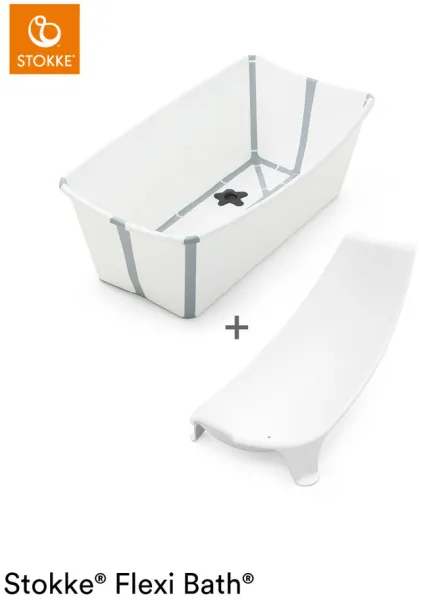 Flexi Bath y Soporte para Recién Nacido - blanco