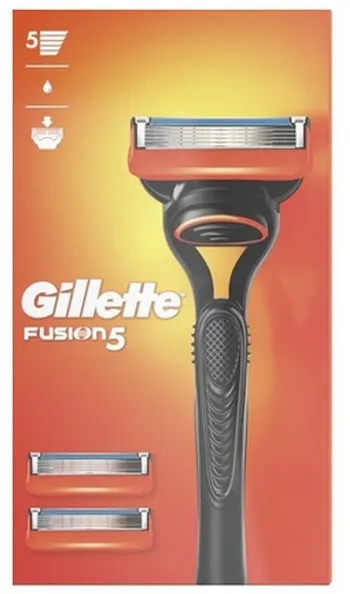 Gillette - Fusion5 maquinilla de afeitar + 3 cuchillas
