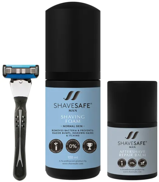 ShaveSafe Man Kit - Piel Normal