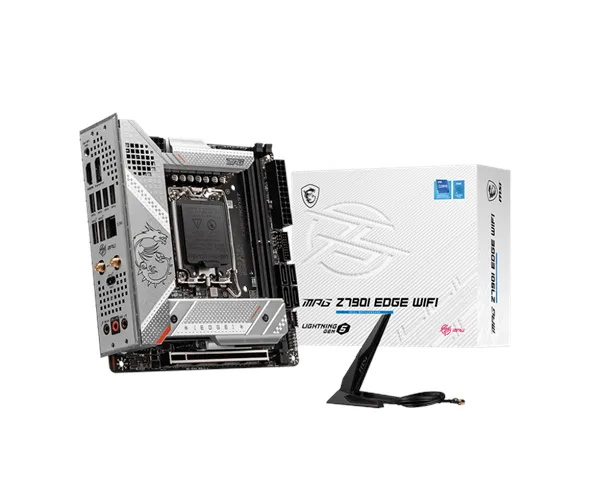 MSI MPG Z790I EDGE WIFI Placa base - Intel Z790 - Socket Intel LGA1700 - RAM DDR5 - Mini-ITX