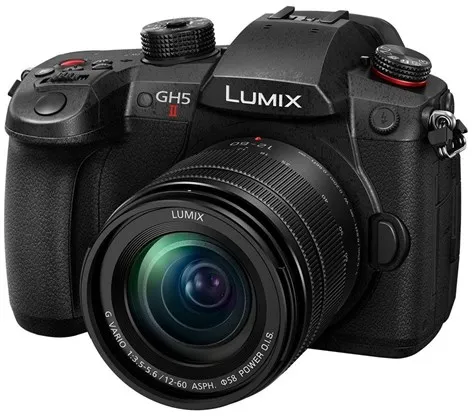Panasonic Lumix G DC-GH5M2 - cámara digital con lente de 12-60 mm