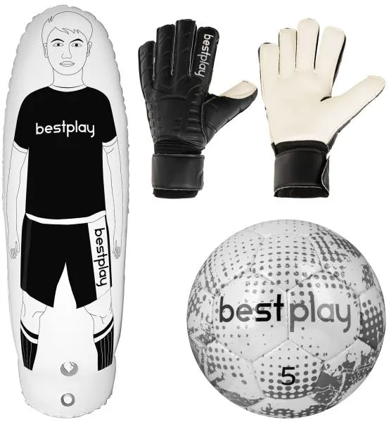 Guante de portero infantil Bestplay + Balón de fútbol + Airdummy
