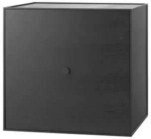 Audo Frame 49 con Puerta y Estante 42X49X49 Fresno Negro