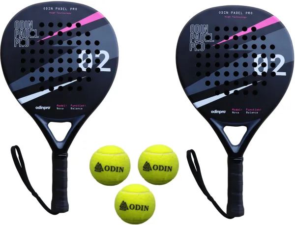 Oferta de paquete Odin Padel (Odin Padel Nova Balance + Pelotas Odin Padel - 3 uds.)