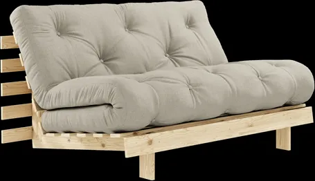 Karup Design Roots Sofá cama con colchón 140x200 914 Lino/Pino
