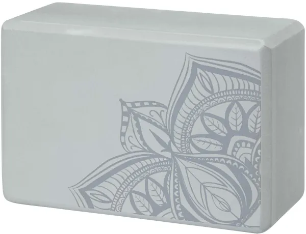 Gaiam Bloque de Yoga Impreso Battleship Point